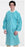 Valumax International ValuMax Easy Breathe Lab Coat Teal Medium Long Sleeves Knee Length - 3560TE