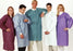 Valumax International ValuMax Extra-Safe Lab Coat Teal Medium Long Sleeves Knee Length - NP3660TE