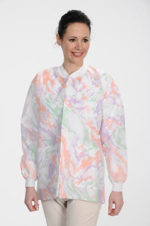 Valumax International ValuMax Extra-Safe Lab Jacket Multicolor X-Small Long Sleeves Hip Length - 3630PGOXS