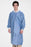 Valumax International ValuMax Extra-Safe Lab Coat Ceil Blue Small Long Sleeves Knee Length - 3660CBS