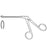Sklar Sklar Thru-Cut Forceps Blakesley 4-3/4 Inch Length Premium OR Grade Stainless Steel NonSterile NonLocking Finger Ring Handle Straight 3.5 mm Fenestrated Serrated Punch Tip - 70-5473