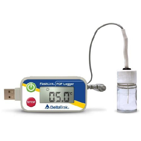 Delta Trak Datalogging USB Thermometer -58°F to 104°F (-50°C to 40°C) External Probe Battery Operated - 40527-L3