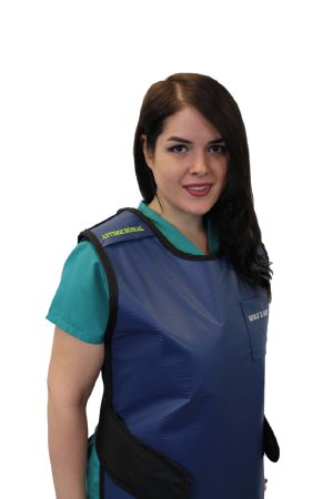 Easy Wrap - X-Ray Apron with Thyroid Collar Antimicrobial Large - 65023TC-42