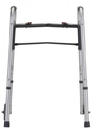 Nova Ortho-Med WALKER, FOLDING SILVER W/5" WHEELS - 4090DW5