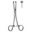 Sklar Instruments Forcep Tissue Allis 8" Straight 1X2 Teeth Stainless Steel Ea - 36-2280