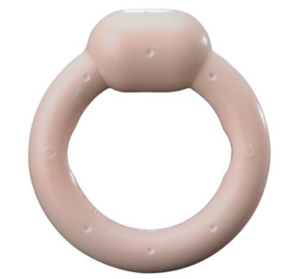 Cooper Surgical Milex Pessary Ring with Knob / Folding Size 12 Silicone / Metal - XKPERK12