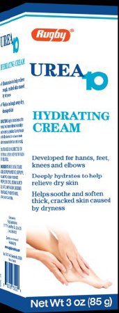 Rugby Urea10 - Hand and Body Moisturizer 3 oz. Tube Unscented Cream - 10006073002