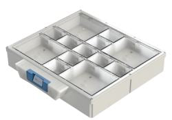Capsa Solutions MODULE, TRAY CNTRL ACCESS NEXSYSADC 9CELLS 1"X1" 4CELL 2"X2" - 207046