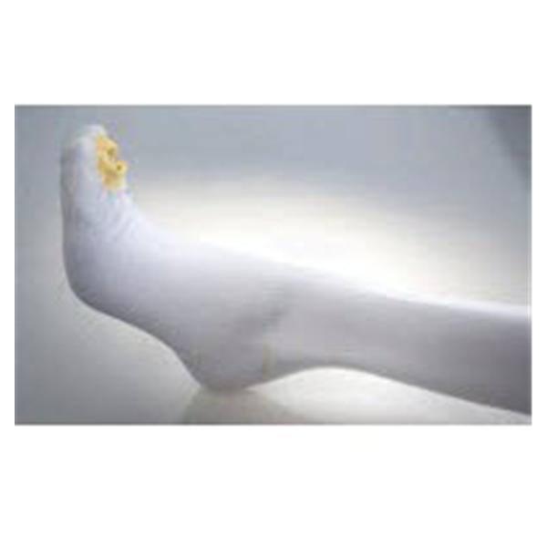 Alba-Waldensian Stocking Anti-Embolism Ultracare Knee High Inspection Toe Lg 16-18" Wht 12Pr/Ca - 853-03