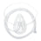 OxyMask - Oxygen Mask For Vortex Adult One Size Fits Most Adjustable Head Strap - Medline - OM11258ML