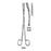 Miltex-Integra Forcep Dressing Maier 10" 5X30Mm Jaw Serrated Straight Stainless Steel Ea - 30-840