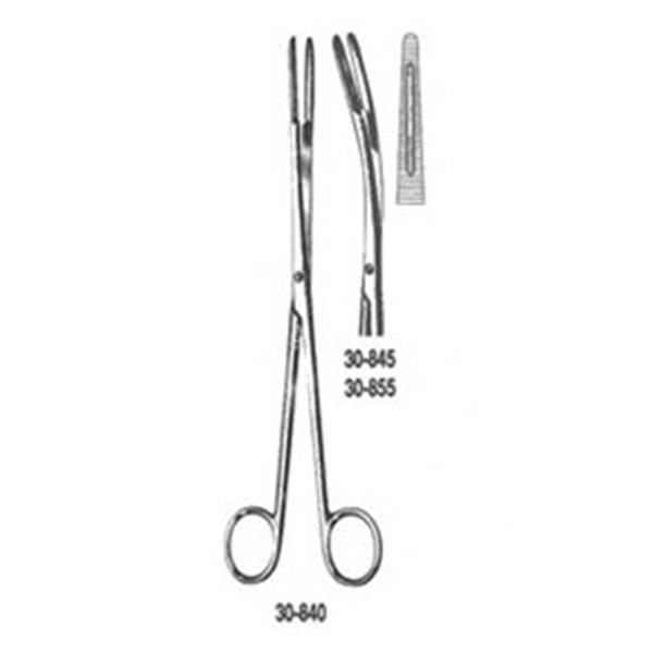 Miltex-Integra Forcep Dressing Maier 10" 5X30Mm Jaw Serrated Straight Stainless Steel Ea - 30-840