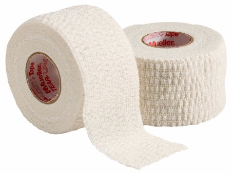 Mueller Tear-Light - Athletic Tape Easy Tear Elastic Adhesive 1-1/2 Inch X 7-1/2 Yard Tan NonSterile - 25-1052