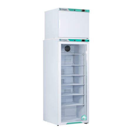 Corepoint Scientific White Diamond Series - Refrigerator / Freezer Laboratory Use 12 cu.ft. 2 Swing Doors; 1 Glass, 1 Solid Automatic / Cycle Defrost - Horizon Scientific - PRF122WWG/0