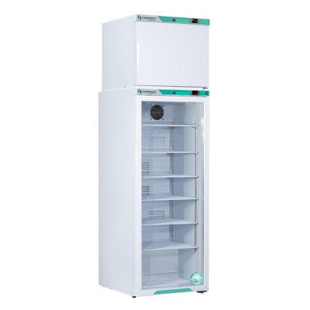 Corepoint Scientific White Diamond Series - Refrigerator / Freezer Laboratory Use 12 cu.ft. 2 Swing Doors; 1 Glass, 1 Solid Automatic / Cycle Defrost - Horizon Scientific - PRF122WWG/0A
