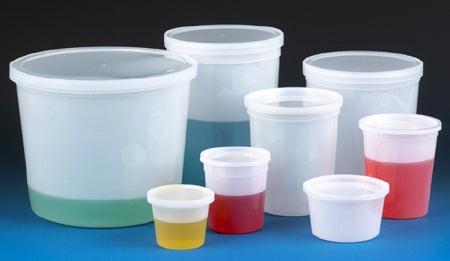 Globe Scientific CONTAINER, MULTI-PURPOSE HDPE SNAP LID NAT (25/CS) - 271086
