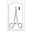 Sklar Instruments Holder Needle Derf Econo 4-3/4" Serrated Jaw Stainless Steel Disposable 25/Ca - 96-2583