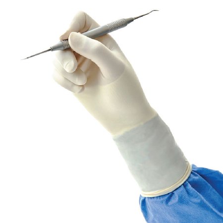 PremierPro - Surgical Glove Size 6 Sterile Pair Polychloroprene Extended Cuff Length Micro-Textured White Chemo Tested - 43460