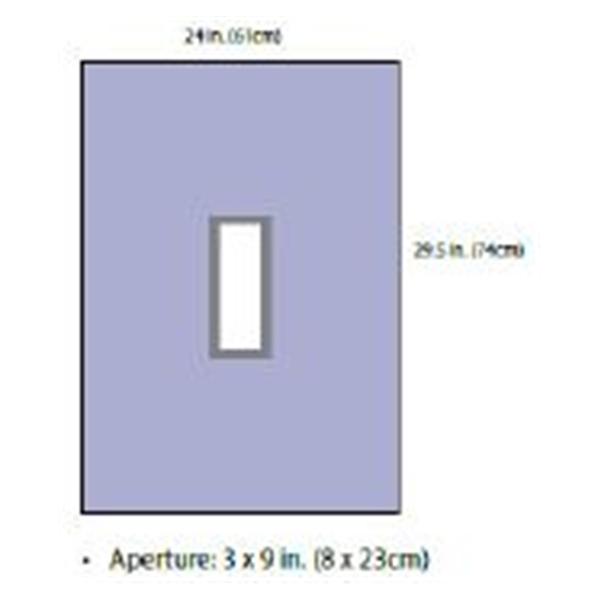 Medical Concepts Develop Drape Fistula Surgical 3X9" Fenestrated 24X31" 10/Ca - D2264