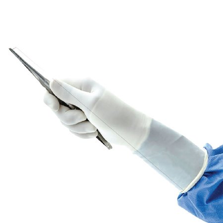 PremierPro - Surgical Glove Size 7 Sterile Pair Polyisoprene Extended Cuff Length Smooth White Not Chemo Approved - 43570
