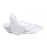DJO Wedge Post-Op Aircast Hl Flt Cvr Mtrl 10/16/22 Deg White Sz S/M/L Rt 5/Pk - 01K-R