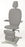 Comfort Series - ENT Examination Chair Gray - Br Surgical - BR900-75004S-GR