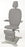 Comfort Series - ENT Examination Chair Gray - BR900-75004S-GR