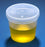 Globe Scientific - Specimen Container 2-1/4 X 2-7/8 Inch 150 mL (5 oz.) Snap-On Lid Patient Information NonSterile - 5917