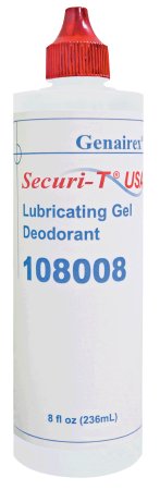 Genairex DEODORANT, OSTOMY LUBRICATING GEL 8OZ (6/BX 4BX/CS) - 108008