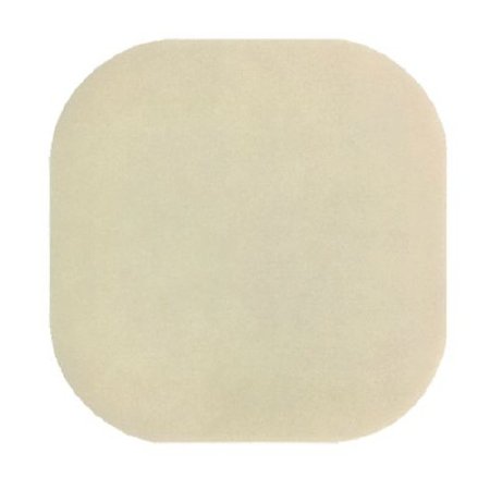 Skin Barrier - Ostomy Wafer Trim to Fit, Standard Wear Adhesive without Tape Without Flange Universal System Hydrocolloid Without Opening 4 X 4 Inch - 7200444