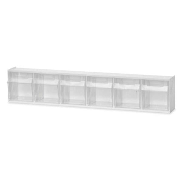 Marketlab Bin Tilt 3-1/2X3-3/4X2-1/2" White Polystyrene Each - 9597