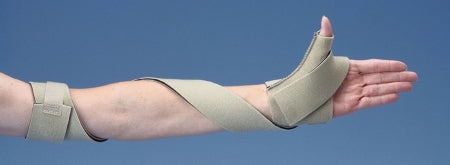 Rolyan TAP - Thumb Splint Small Hook and Loop Strap Closure Left Hand Beige - A83460