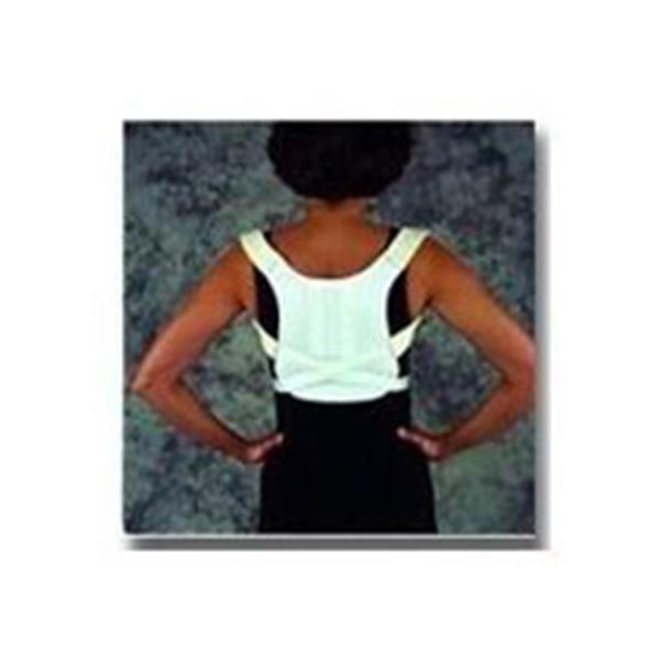 Scott Specialties Inc Support Posture & Clavicle Cotton/Flannel <44" Chest White Universal Ea - 1582