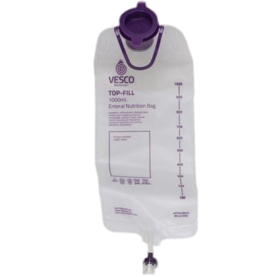 Vesco Medical FEEDING SET, GRAVITY BAG ENFITTOP FILL 1000ML (30/CS) - VED-046