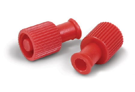 TrueCare Biomedix CAP, SYRINGE DUAL-FUNCTION ML FML LL STR RED (100/BX) - TCBCOMBICAP