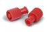 TrueCare Biomedix CAP, SYRINGE DUAL-FUNCTION ML FML LL STR RED (100/BX) - TCBCOMBICAP