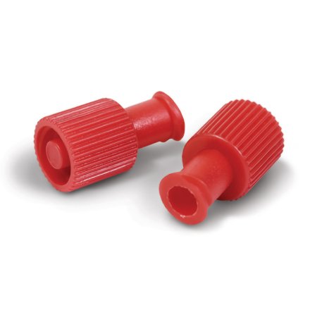 TrueCare - Syringe Tip Cap Red, Sterile, Male/Female Luer - TCBCOMBICAP