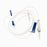 TrueCare Biomedix IV ADMIN SET, 1CLAVE ML LL SLIDE CLAMP 102" (50/CS) - TCBINF6419
