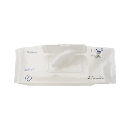 TrueCare - Surface Disinfectant Cleaner Premoistened Cleanroom Manual Pull Wipe 30 Count Soft Pack Alcohol Scent Sterile - TCBWALC30
