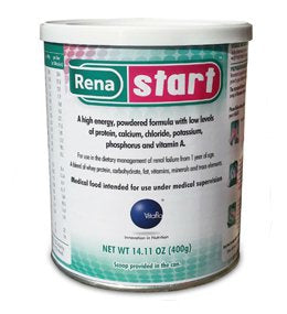 Vitaflo USA LLC Renastart Pediatric Oral Supplement / Tube Feeding Formula Unflavored 14.1 oz. Can Powder - 54623