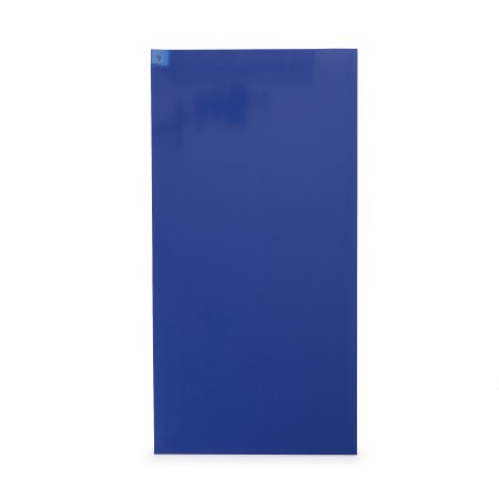 Poly Tack - Adhesive Floor Mat 18 x 36 Inch Blue Polyethylene Film - K-101B
