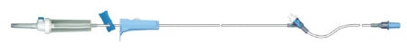Health Line - Primary IV Administration Set 10 Drops / mL Drip Rate 88 Inch Tubing 1 Port - HLSV-261822MB