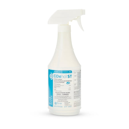 CiDehol ST - Surface Disinfectant Cleaner Alcohol Based Trigger Spray Liquid 16 oz. Bottle Alcohol Scent Sterile - 8316