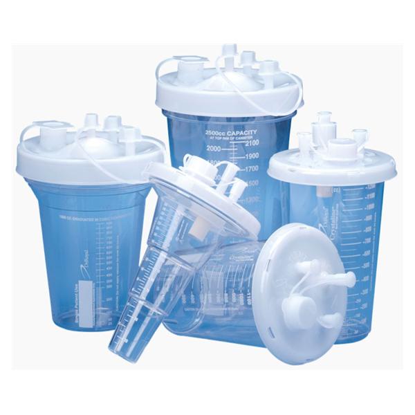 Deroyal Industries Inc Canister Suction Crystaline Disposable Non-Sterile 1200Ml 40/Ca - 71-3001
