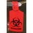 Healthmark Industries - Warning Tag With Caution Black / Red 2-1/2 Inch Plastic 500 per Case - 403225-RD-BIO