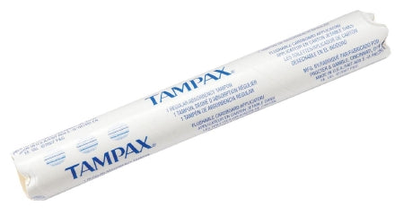 Tampax - Tampon Regular Absorbency Cardboard Applicator Individually Wrapped - Medline - NON500