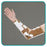 Deroyal Industries Inc Splint Immobilization Elbow Leatherette Black Size Small Ea - 6001-01