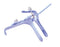 Symmetry Surgical Olsen Electrosurgical Vaginal Speculum Set Graves NonSterile OR Grade Coated Stainless Steel Double Blade Duckbill Reusable Without Light Source Capability - 50001