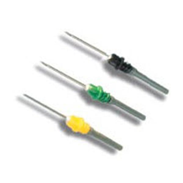 Exel International Needle Blood Draw Conventional 22Gx1-1/2" Black Sterile Disposable 1000/Ca - 26506