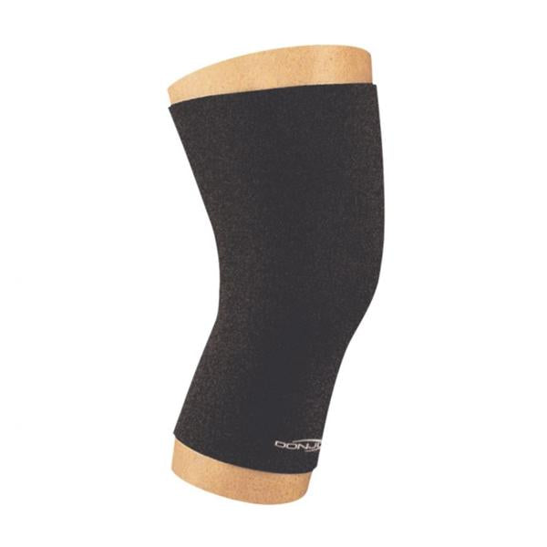 DJO Support Sleeve Basic Adult Knee 1/4" Drytex Black Size X-Small Universal Ea - 110658106000